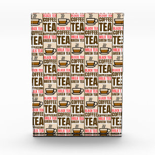 COFFEE TEA PATTERN, Photo Block