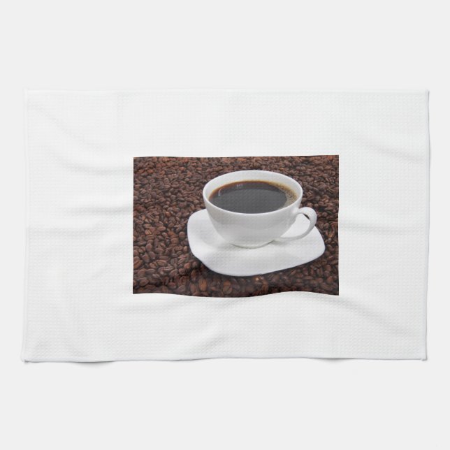 Coffee Tea Towel (Horizontal)