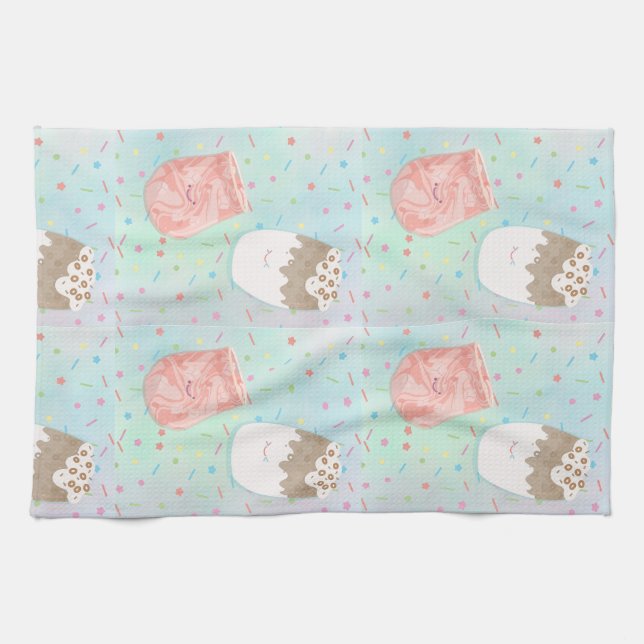 coffee tea towel (Horizontal)