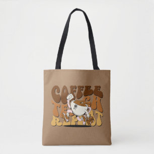 Coffee Teach Repeat Tote Bag