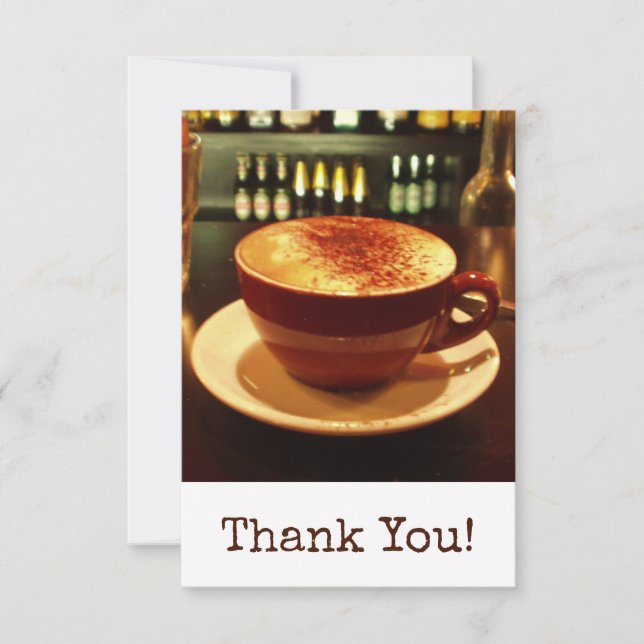 Coffee Thank You (Front)