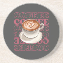 coffee themed coaster