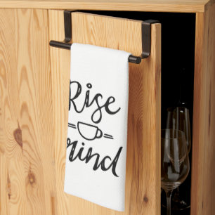 Coffee Themed Kitchen Towel