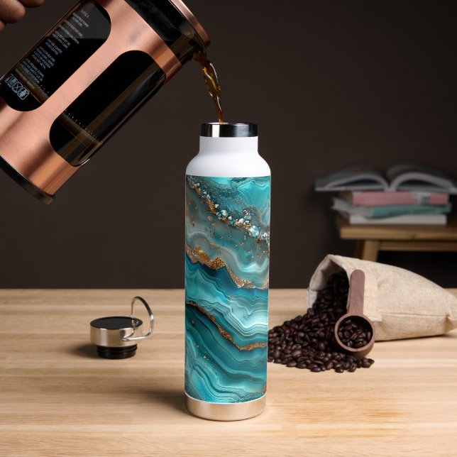 Coffee Thermal Water Bottle (Coffee (Rotated))