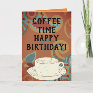 COFFEE TIME CARD
