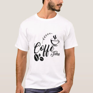 Coffee Time – Cosy Caffeine Lover’s Design T-Shirt