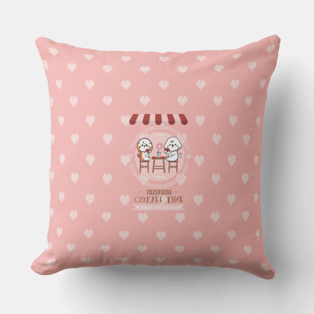 Coffee time cushion (Front)