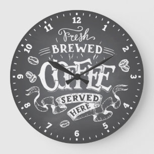 Coffee Time Decorative Wall Clock