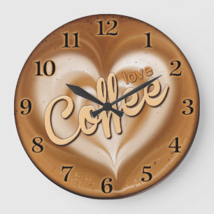 Coffee Time Decorative Wall Clock