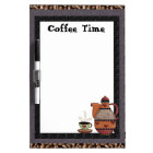 Coffee Time dry erase board