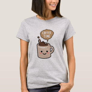 coffee time funny kawaii coffee T-Shirt