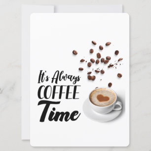 COFFEE TIME HOLIDAY CARD