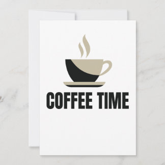 Coffee Time   Invitation