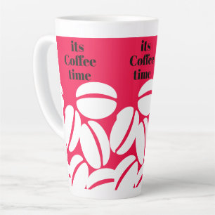 coffee time  latte mug