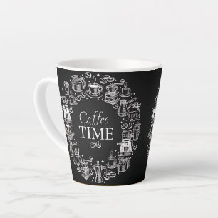 coffee time latte mug