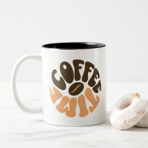 Coffee Time - Morning Brew Two-Tone Coffee Mug