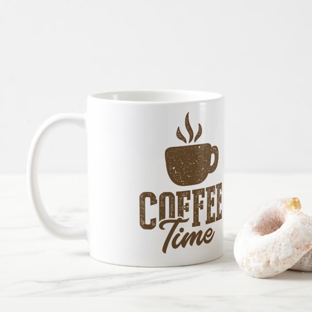 Coffee Time Mug (With Donut)