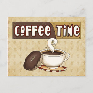 Coffee Time postcard