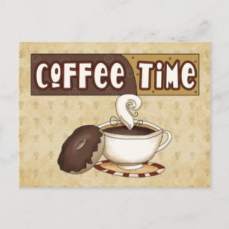 Coffee Time postcard