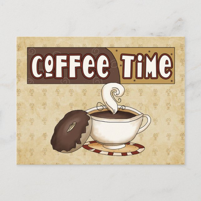 Coffee Time postcard (Front)