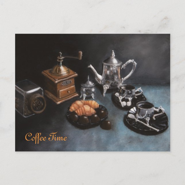 Coffee Time Postcard (Front)