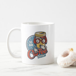 Coffee Time Retro Coffee Lover Vintage Caffeine Mug