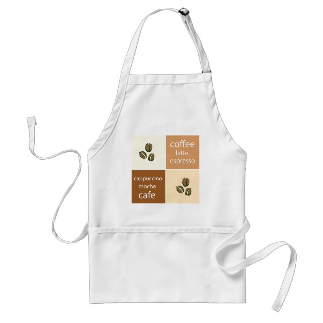 coffee time standard apron (Front)