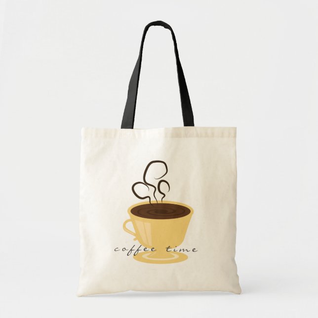 Coffee Time Tote Bag (Front)
