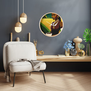 Coffee Time Wall Clock