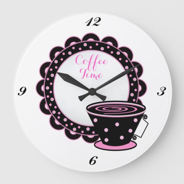 Coffee Time Wall Clock (Front)