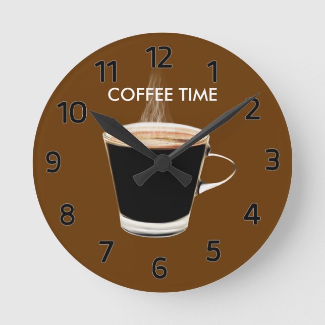 Coffee Time Wall Clock (Front)
