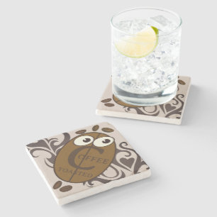 Coffee Toasted Fun Stone Coaster