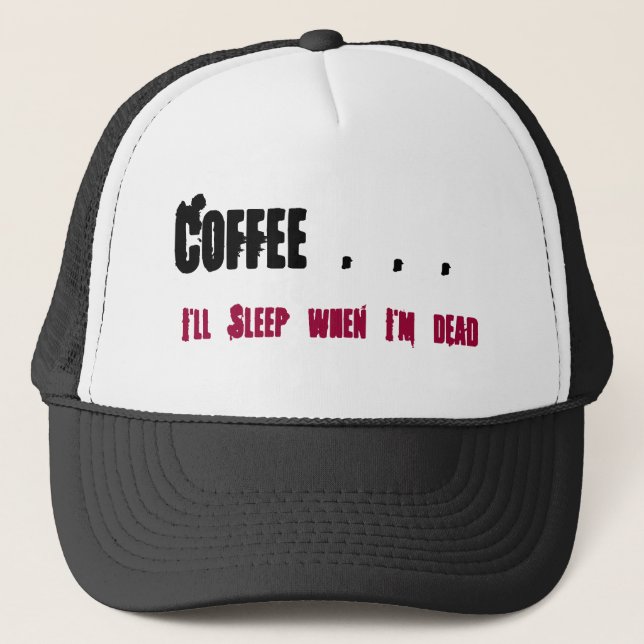 Coffee Trucker Hat (Front)
