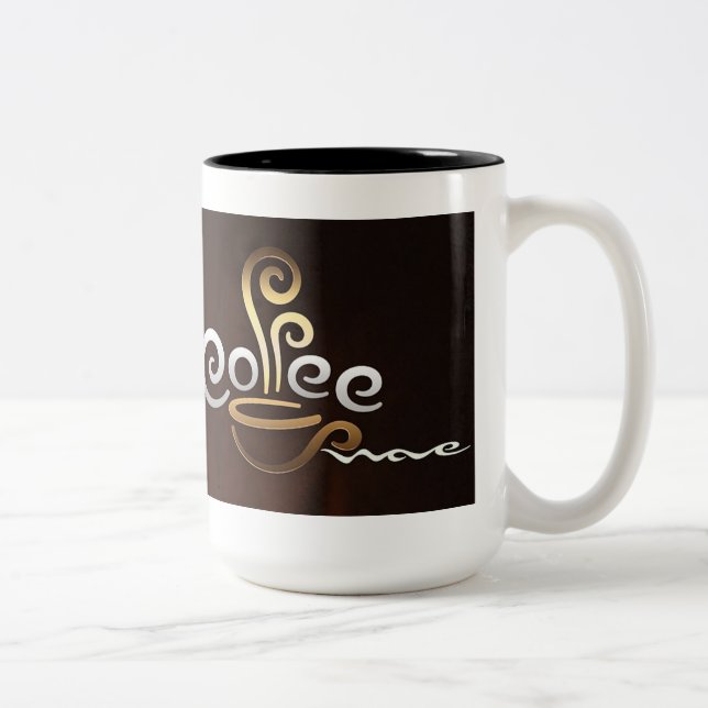 Coffee Two-Tone Coffee Mug (Right)