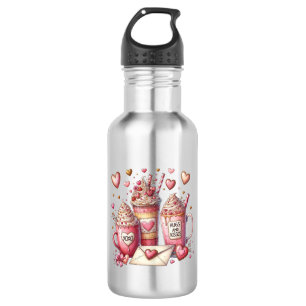 coffee valentine gift 532 ml water bottle