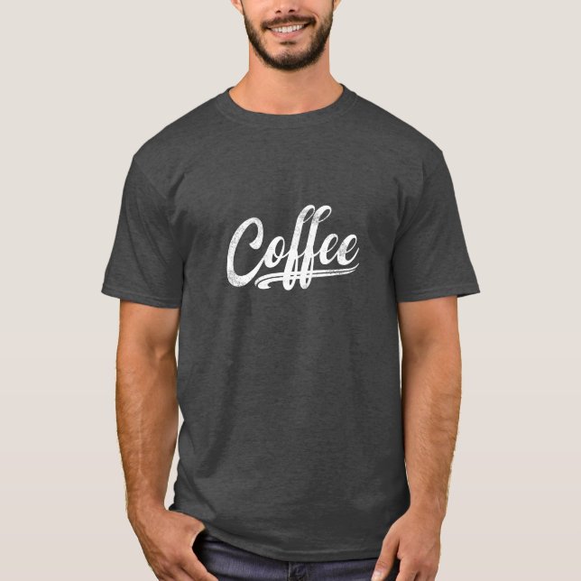 Coffee Varsity T-Shirt (Front)