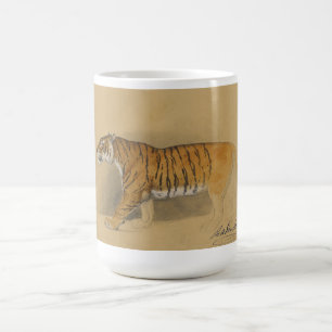 Coffee "Walking tiger" by Raden Saleh® Mug