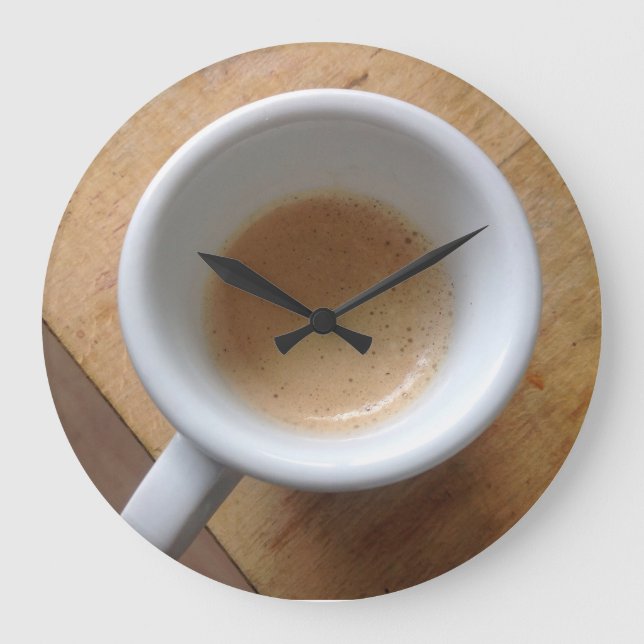 Coffee Wall round clock (Front)