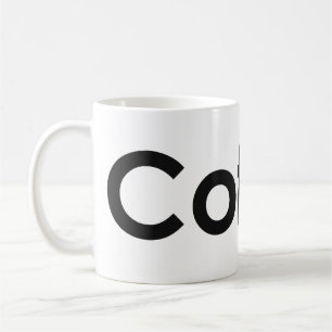 Coffee, White 11 oz Classic White Mug