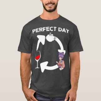 Coffee Wine Anime Premium T-Shirt