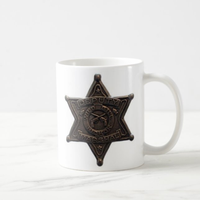 Coffee With A Real Lawman Coffee Mug (Right)