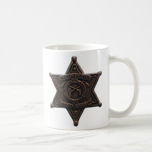 Coffee With A Real Lawman Mug (Right)