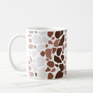 Coffee with Cream Abstract Mosaic Coffee Mug