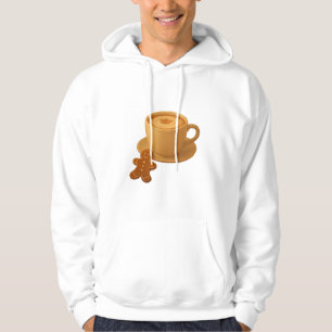 Coffee with Gingerbread Cookie  Hoodie