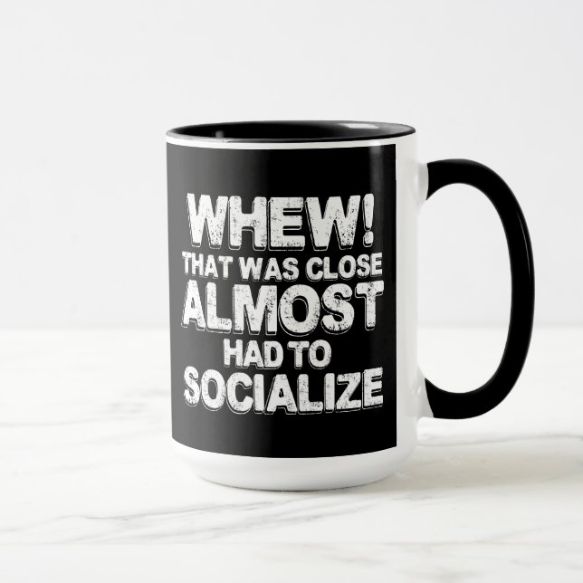 Coffee with Introverts Mug (Right)