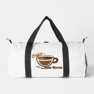 Coffee with Kevin Branded Duffel Bag