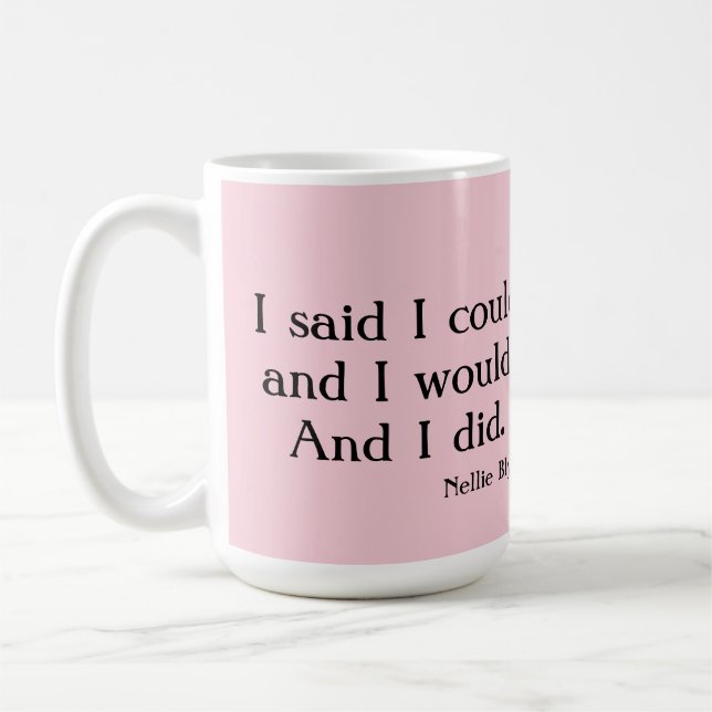 Coffee with Nellie Coffee Mug (Left)