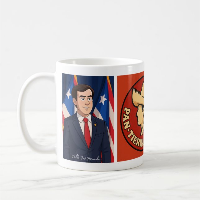 Coffee with Pablo Jose  Mug (Left)