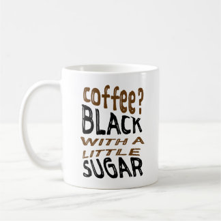 Coffee with sugar mug