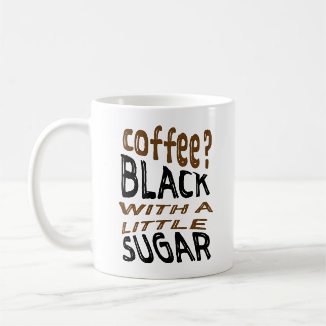 Coffee with sugar mug (Left)